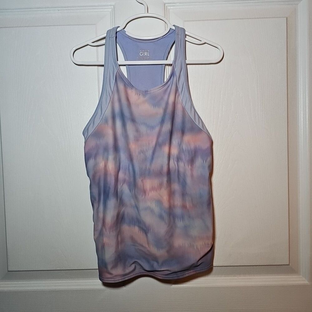 Athleta Girl Racerback Purple Athletic Tank XL14